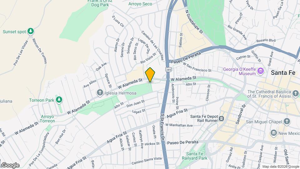 927 Alto St Map and Location Details