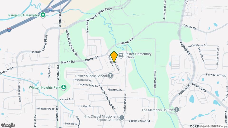 1496 Beringer Dr Map and Location Details
