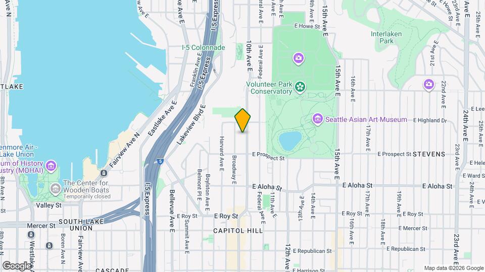 1131 10th Ave E Map and Location Details