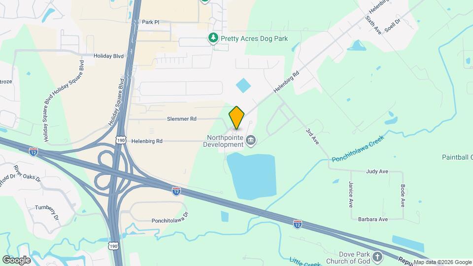 103 Covington Meadow Cir Map and Location Details