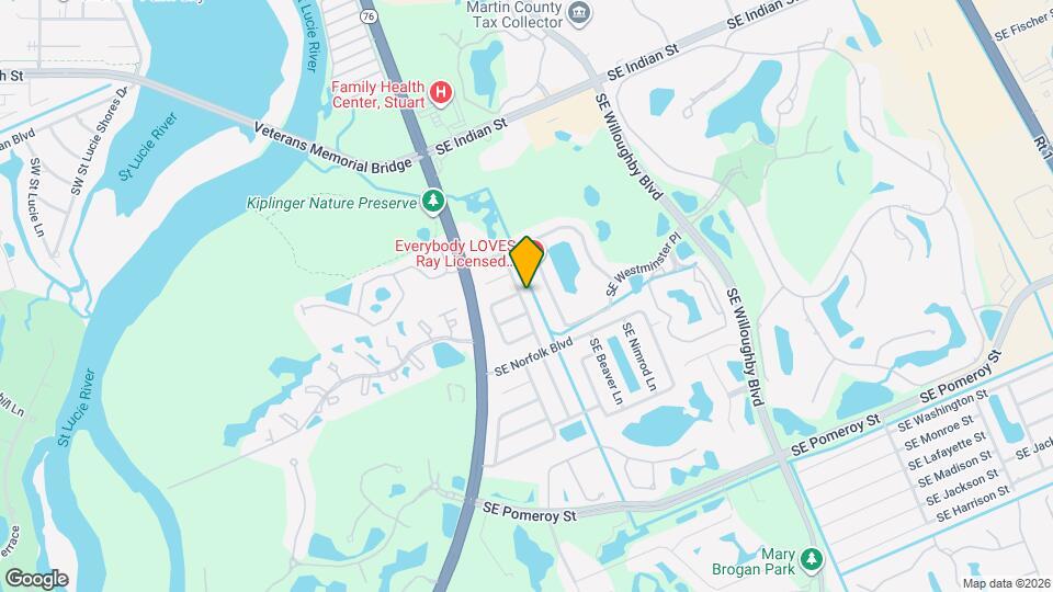 4311 SE Geneva Dr Map and Location Details