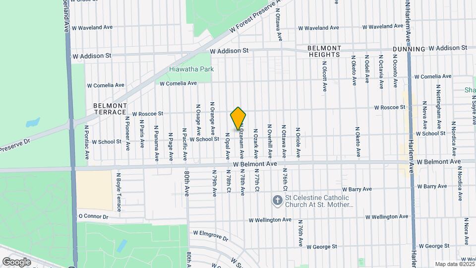 3304 N Ozanam Ave Map and Location Details