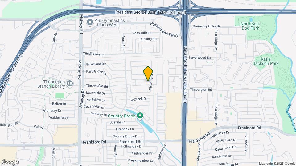 4369 Timberglen Rd Map and Location Details