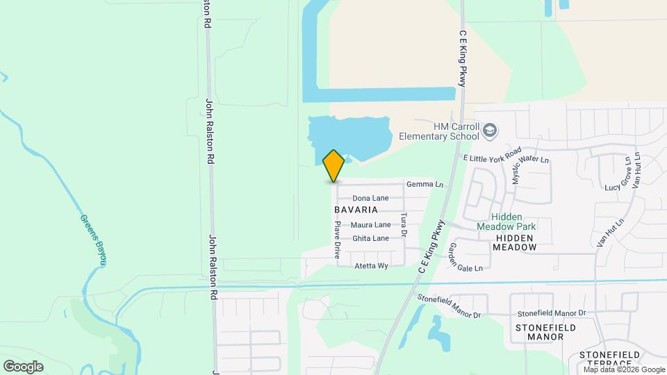 10123 Piave Drive Map and Location Details