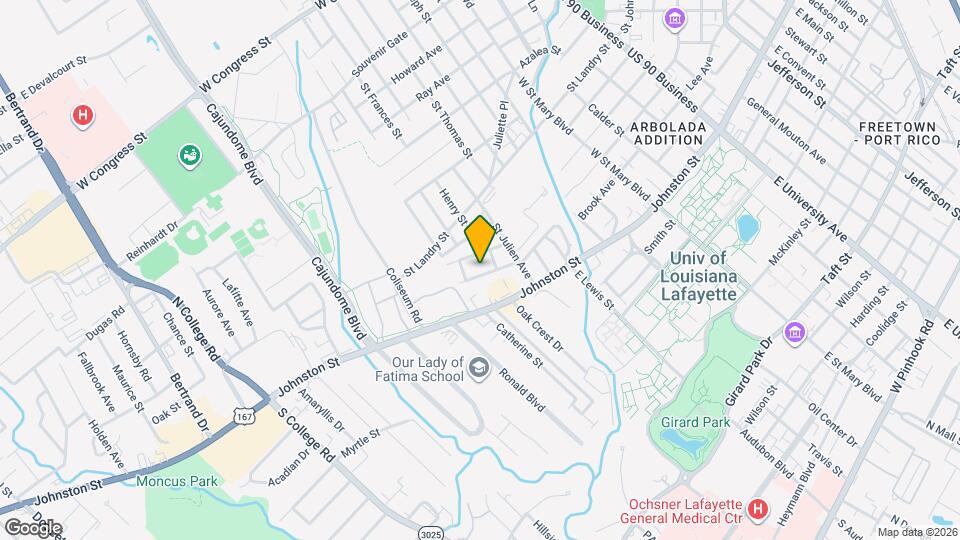 210 St Michael St Map and Location Details