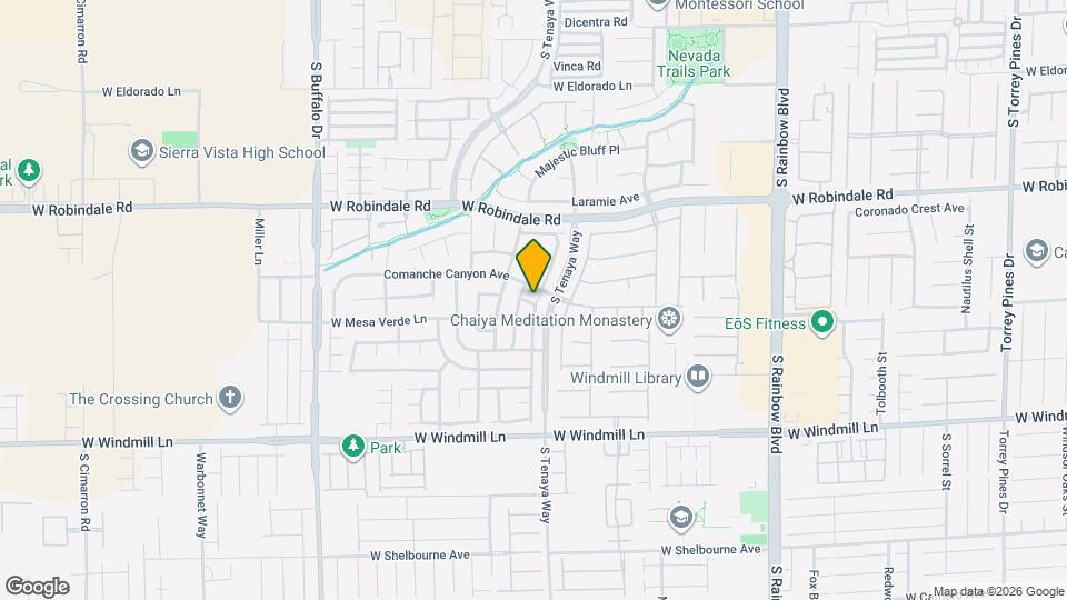 7855 Mohican Canyon St Map and Location Details