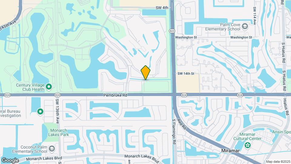 12650 SW 15th St, Unit 303F Map and Location Details