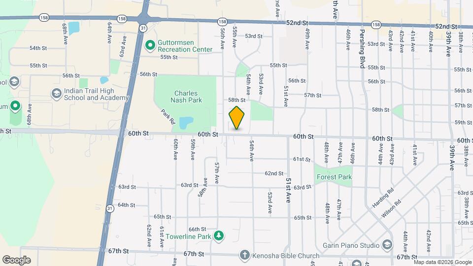 Kenosha Commons Apartments Map and Location Details
