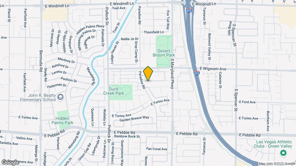 1051 Little Rock Way Map and Location Details