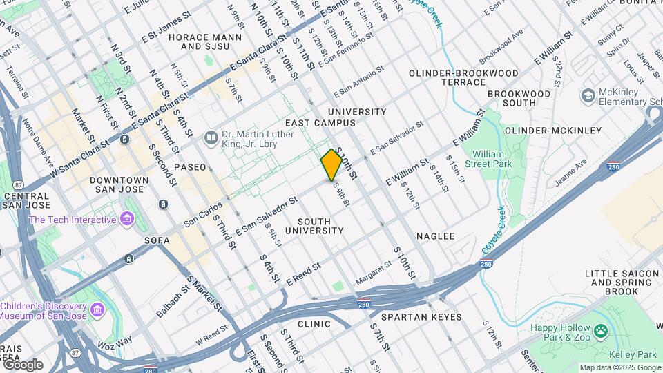 417 S 9th St, Unit 3 Mapa y Detalles de la Ubicación