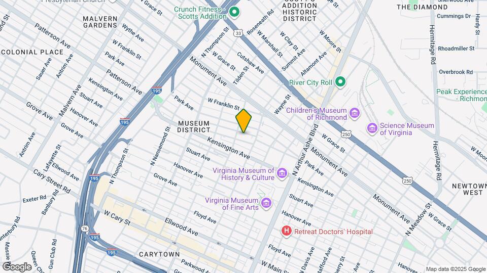 3122 Patterson Ave Map and Location Details