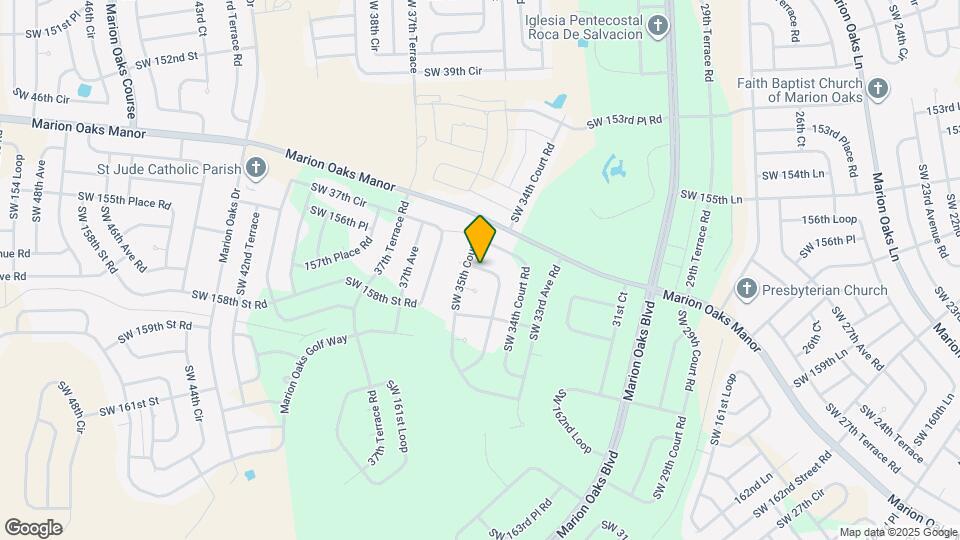 3508 SW 157th Loop Map and Location Details