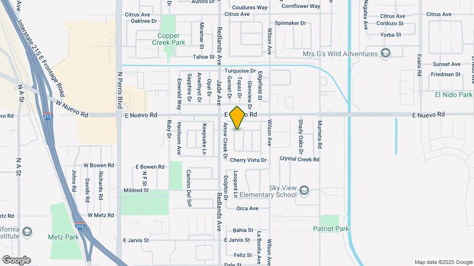 1529 Ashbury Way Map and Location Details