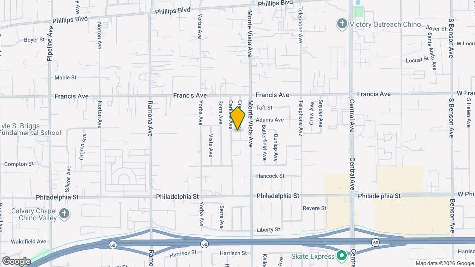 11852 Crystal Ave Map and Location Details