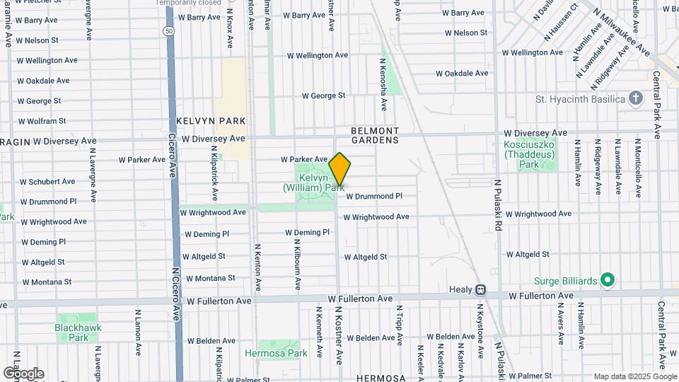 4354 W. Drummond Pl. Map and Location Details
