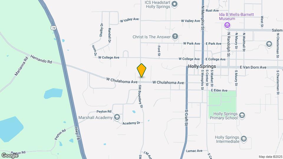 370 W Chulahoma Ave Map and Location Details