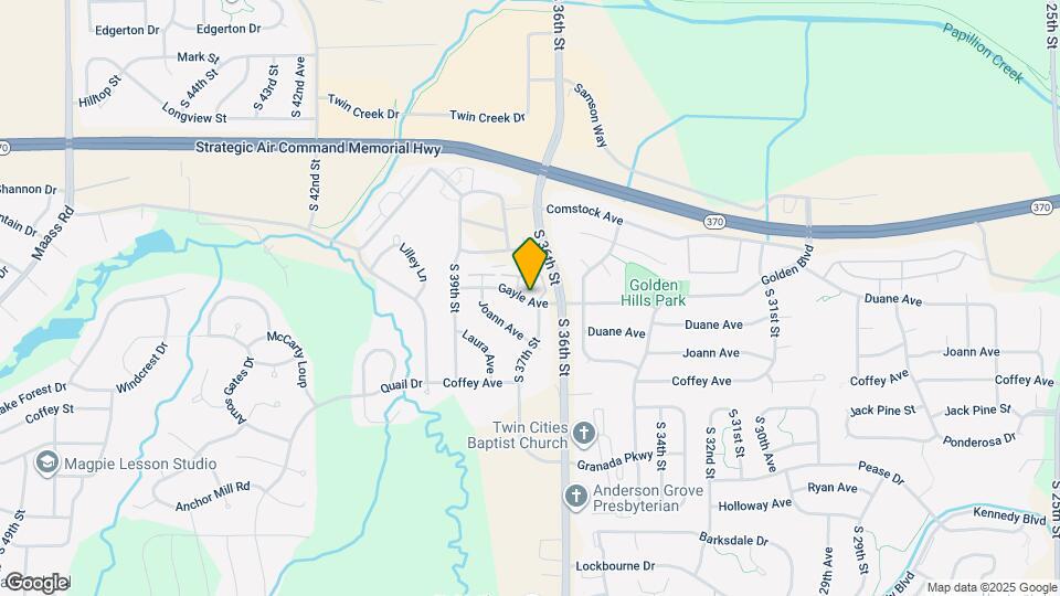 3702 Gayle Ave Map and Location Details