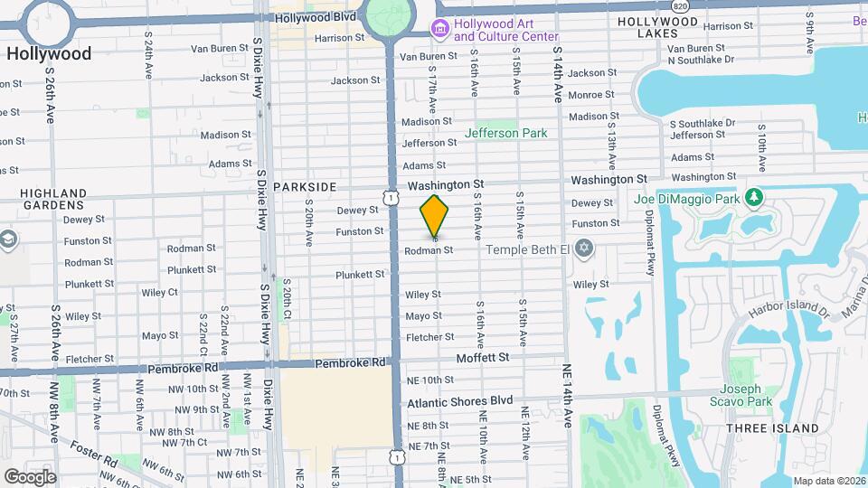 1116 S 17th Ave Map and Location Details