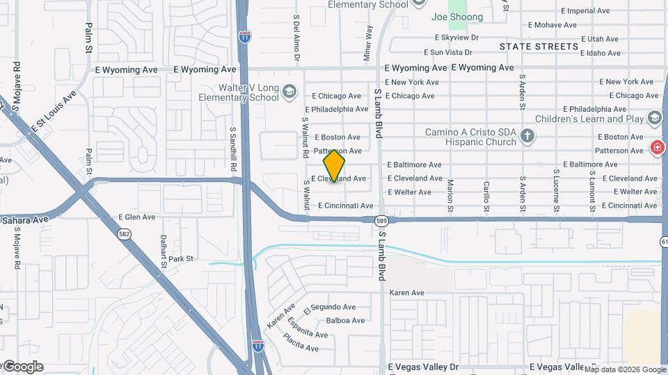 4078 E Welter Ave Map and Location Details