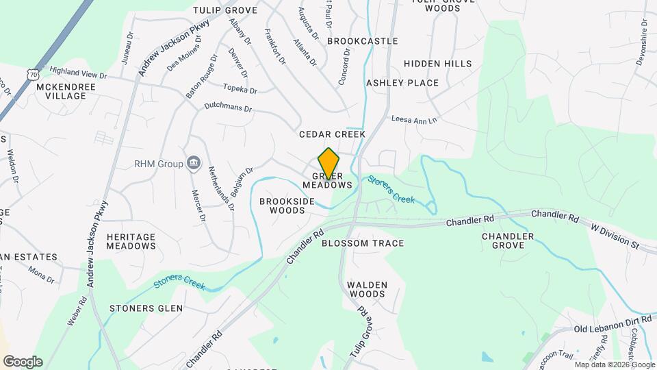 440 Scotts Creek Trail Map and Location Details