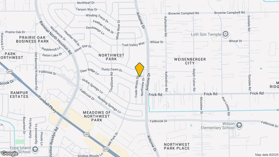 10206 Trade Winds Dr Map and Location Details