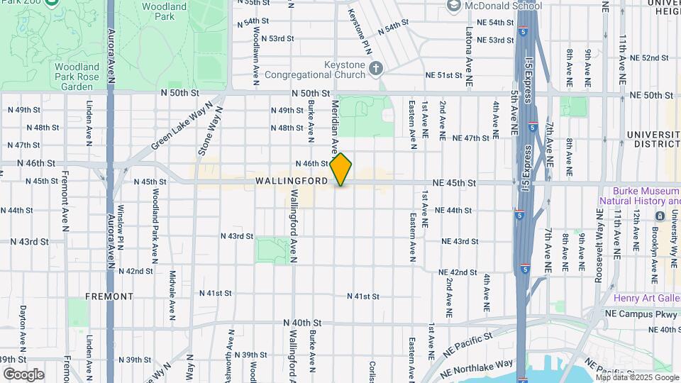 4418 Meridian Ave N Mapa y Detalles de la Ubicación