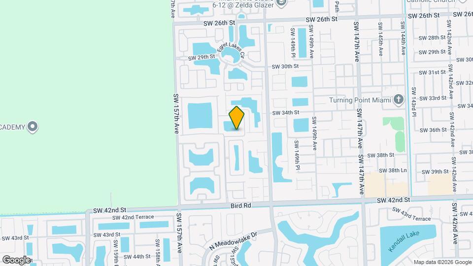 15341 SW 36th St Map and Location Details