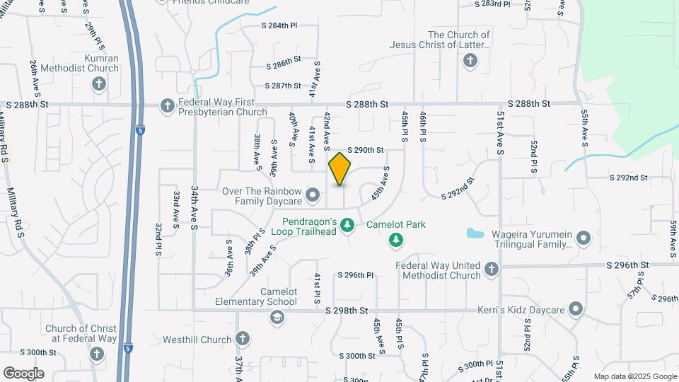 29129 43rd Ave S Map and Location Details