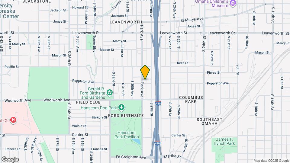 1145 Park Ave Map and Location Details