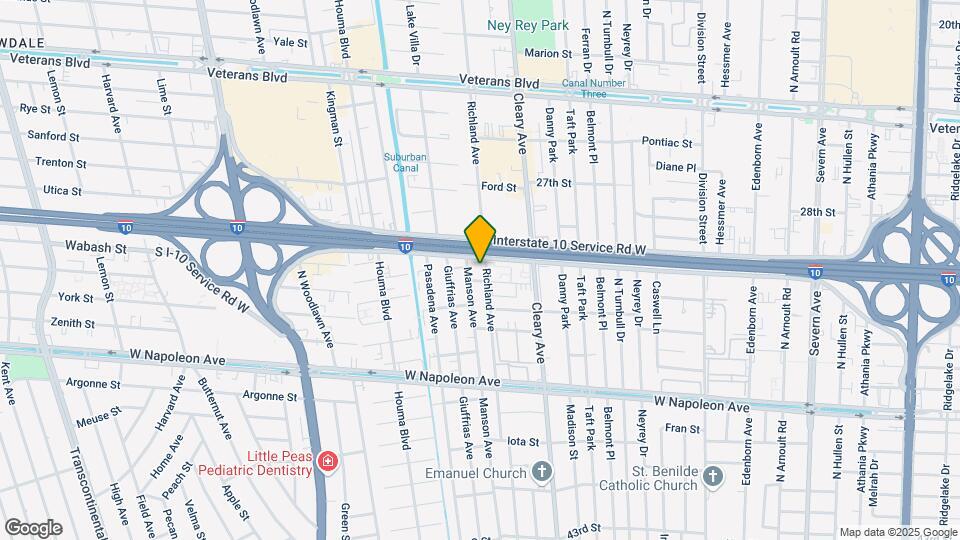 2508 Richland Ave Mapa y Detalles de la Ubicación