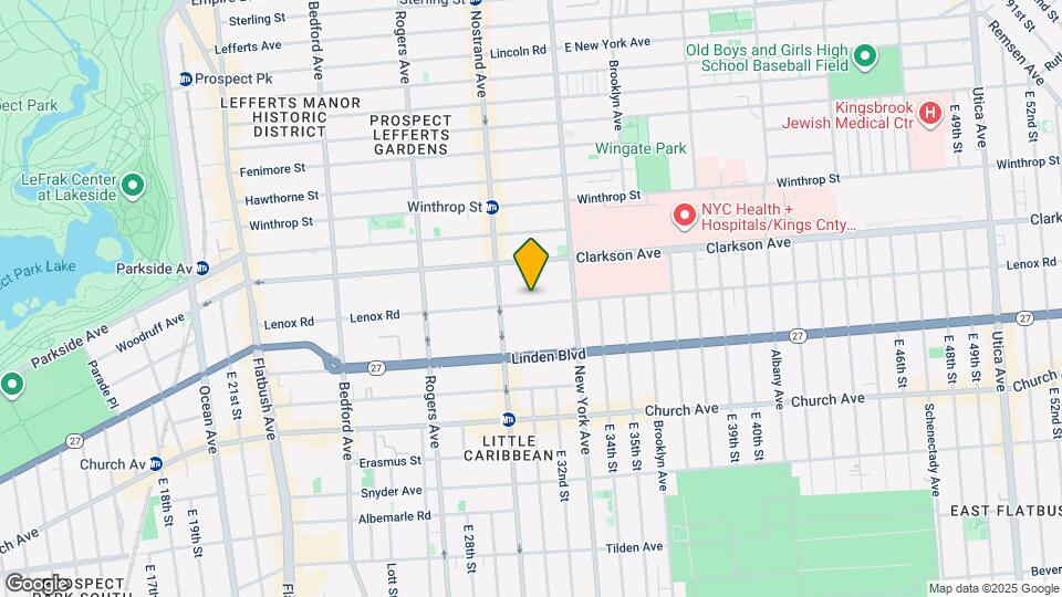 323 Lenox Rd Mapa y Detalles de la Ubicación