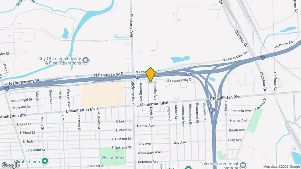 3606 Doyle St Map and Location Details