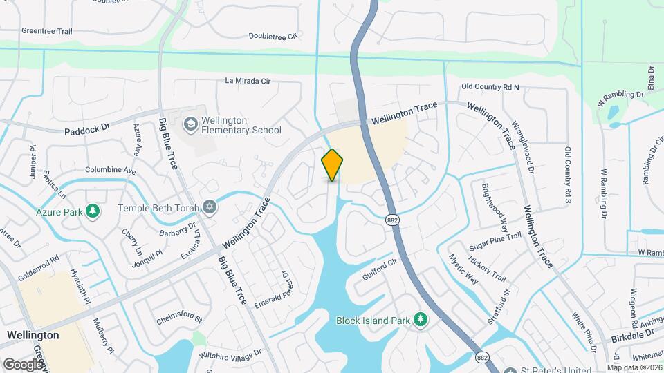 716 Lake Wellington Dr Map and Location Details