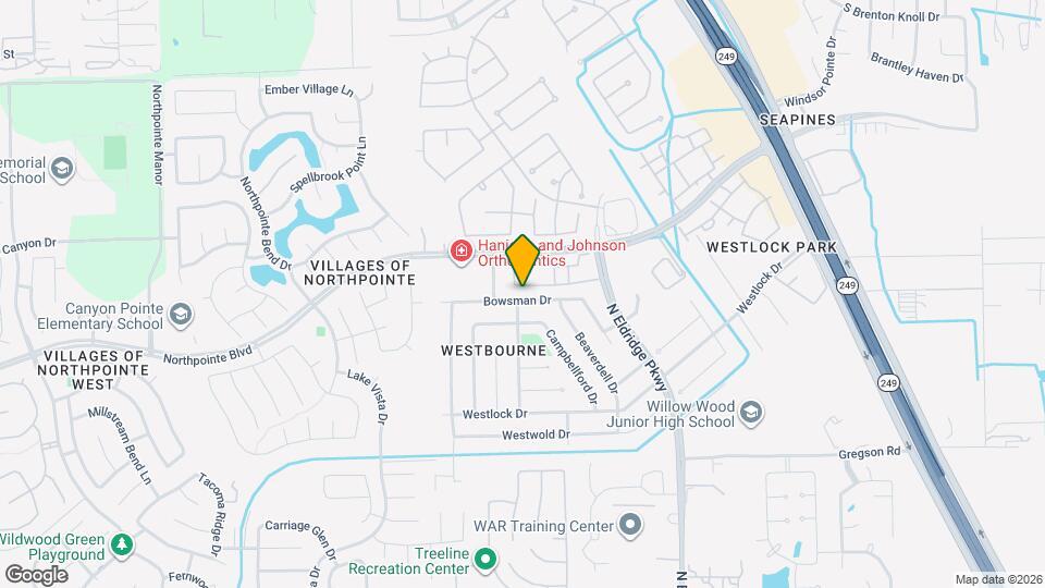 12158 Bowsman Dr Map and Location Details