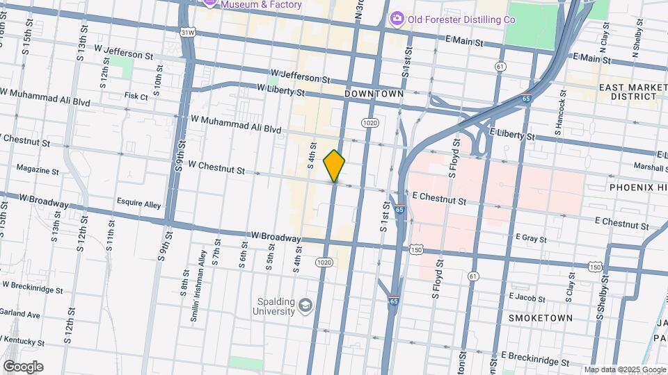 604 S 3rd St Map and Location Details