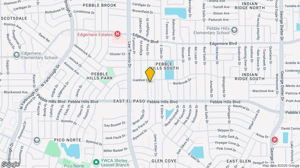 3120 Voss Dr Map and Location Details