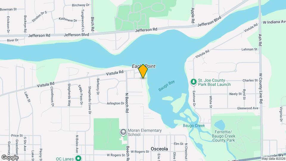 532 Garfield St Map and Location Details