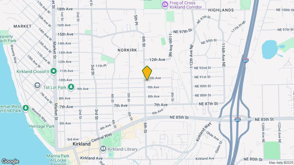 604 9th Ave Map and Location Details