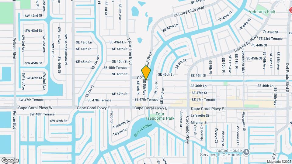 4613 SE 5th Ave Map and Location Details