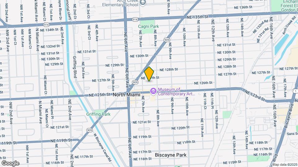 739 NE 126th St Mapa y Detalles de la Ubicación