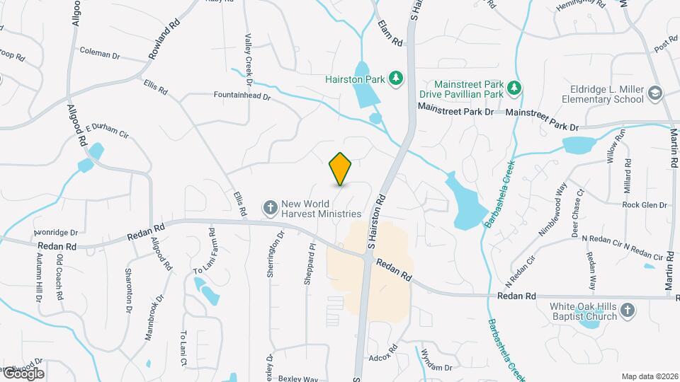 877 Ashton Oak Cir Map and Location Details