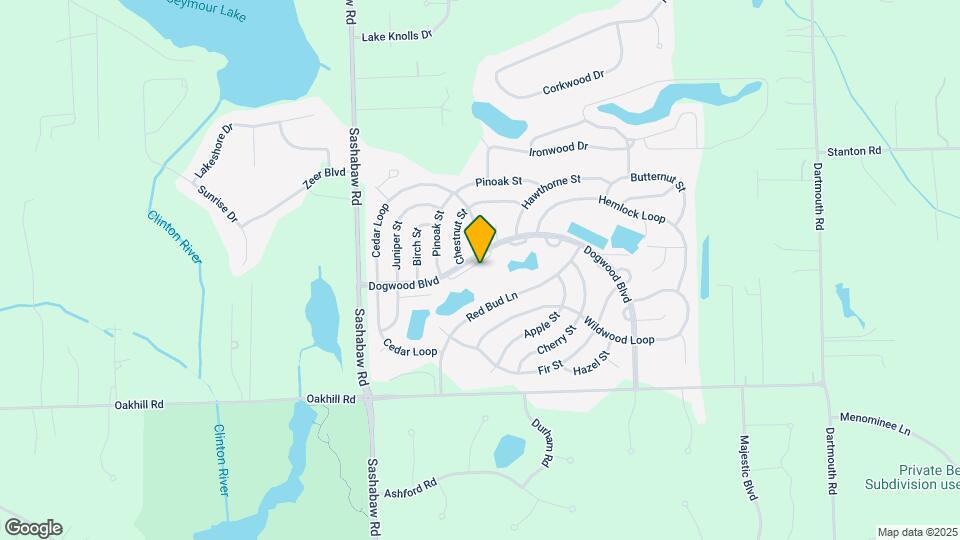 Clarkston Lakes Manufactured Homes Map and Location Details