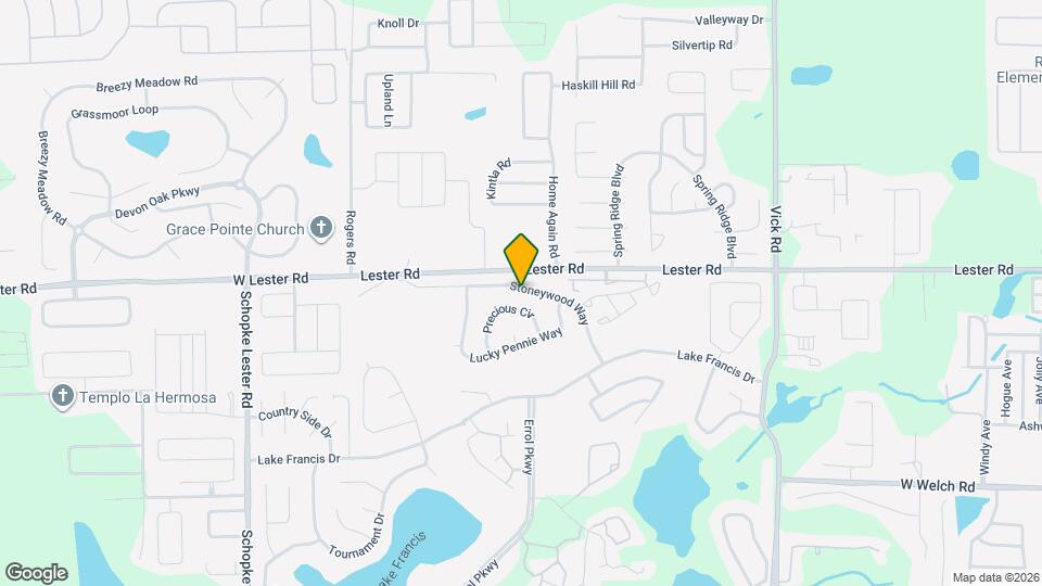 1458 Stoneywood Way Mapa y Detalles de la Ubicación