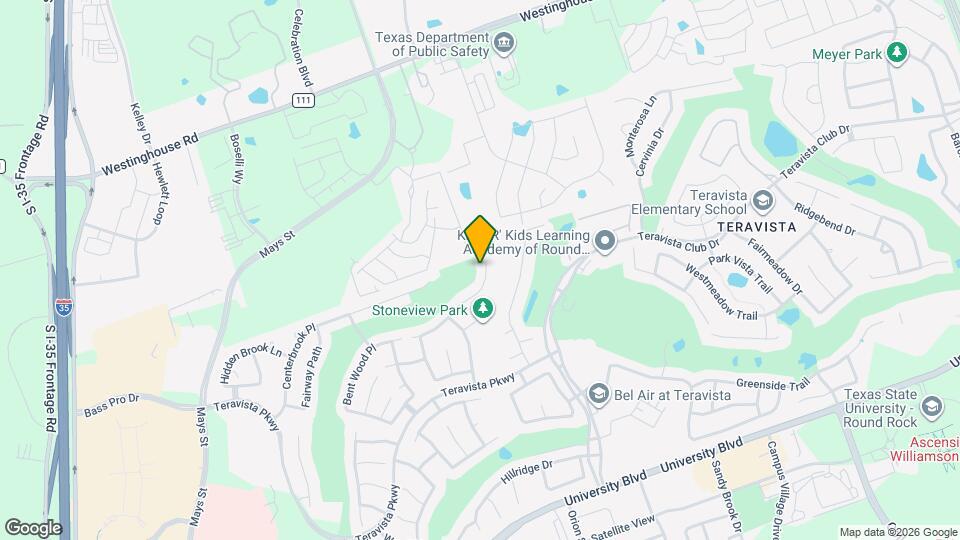 1124 Winding Creek Pl Map and Location Details