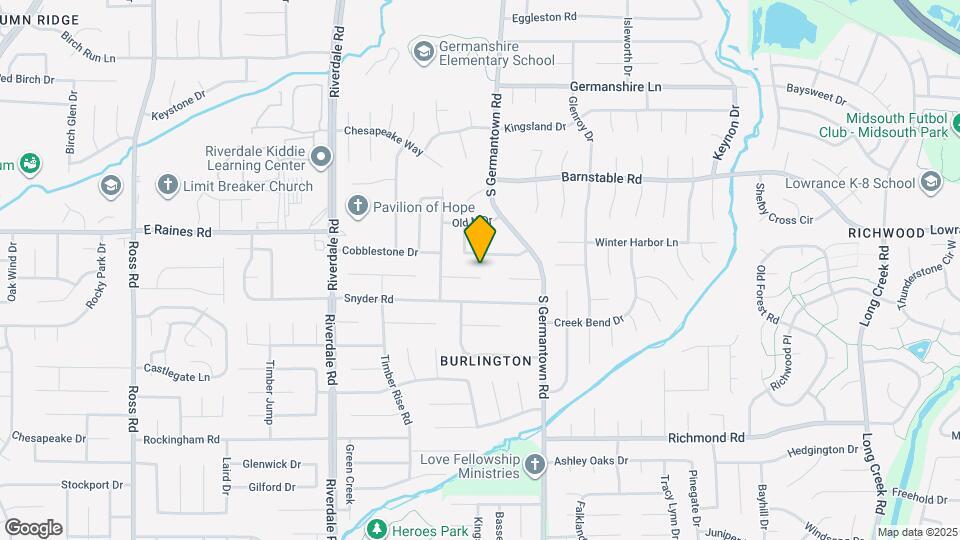 7146 Falls Hollow Cove Map and Location Details