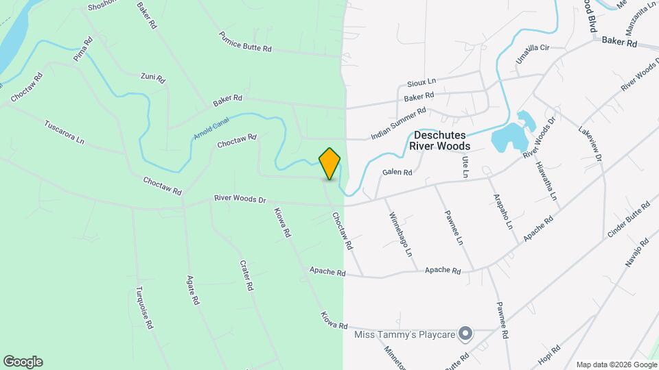 19178 Choctaw Rd Map and Location Details