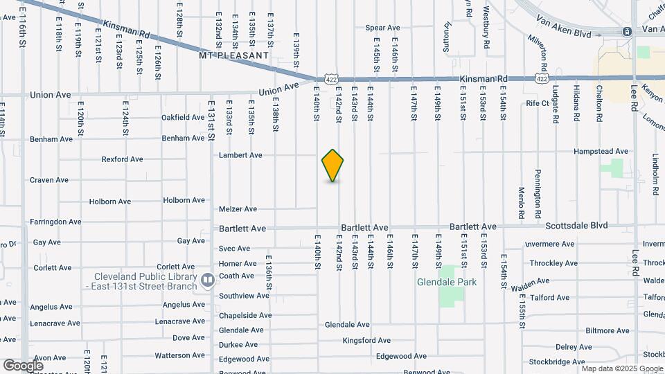 3676 E 142nd St Mapa y Detalles de la Ubicación