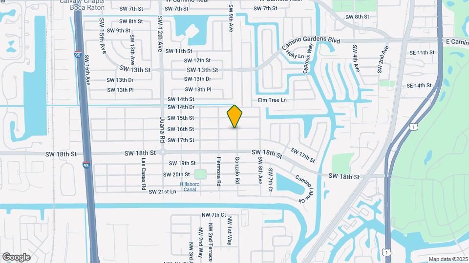 900 SW 16th St Map and Location Details