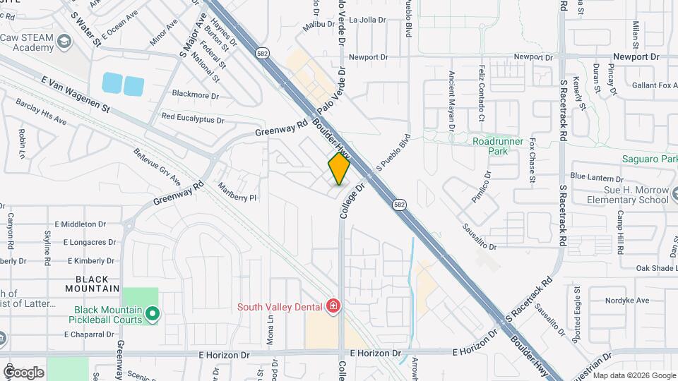 661 Foam Flower Ln Map and Location Details