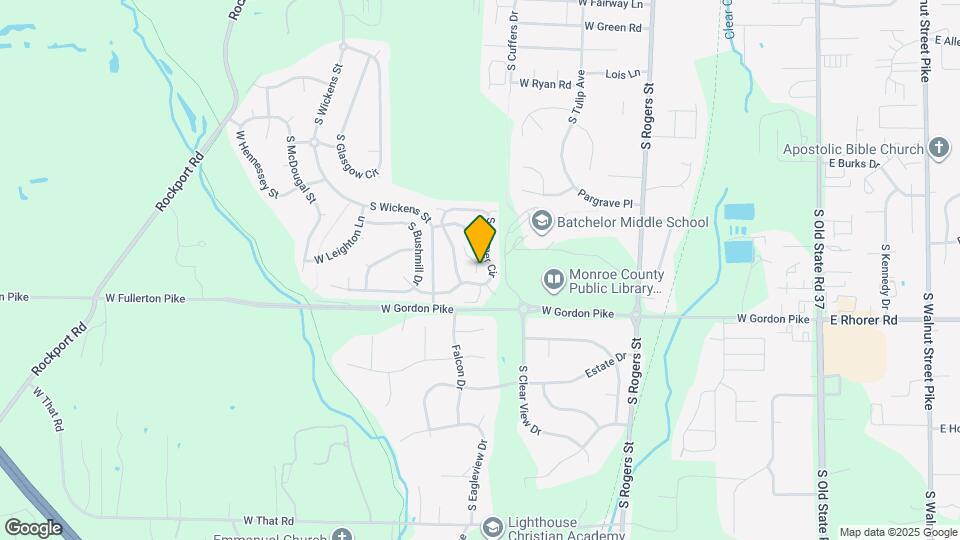 1425 W Westwind Ct Map and Location Details